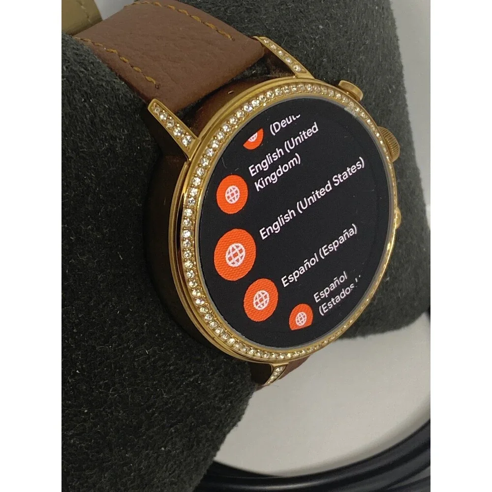 Fossil Gen 4 Authentic Digital Dial Smart Watch Custom Band FTW6021 AB603